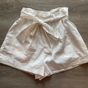 White Paper Bag Shorts (DO+BE Brand)